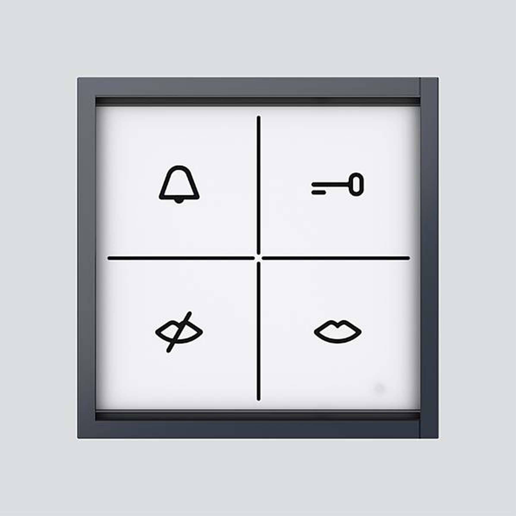 Siedle 210005001-00 Türsprechanlagen-Zubehör Funktionsmodul Grau