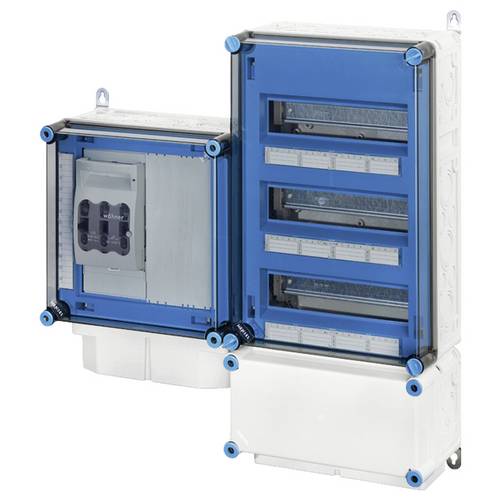 Hensel 20001166 Mi PV 6111 Verteilerschrank Aufputz Anzahl Reihen = 3 Inhalt 1 St.