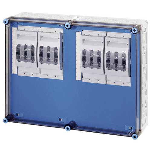 Hensel 20001324 NH-Sicherungshalter Sicherungsgröße = 0 3polig 125 A 800 V