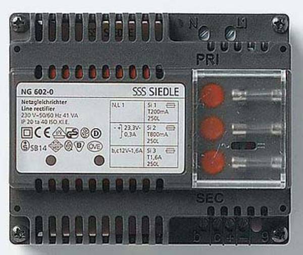 Siedle 200033585-00 Türsprechanlagen-Zubehör Kabelgebunden Netzteil  Mehrfarbig