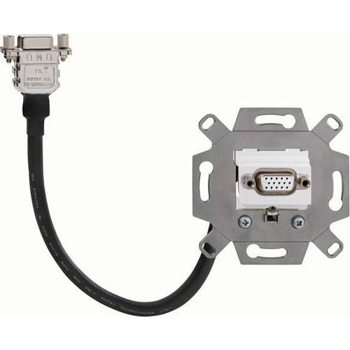 Rutenbeck VGA-Anschlussdose 1-fach KM-VGA KP Up 0 g
