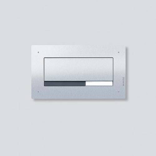 Siedle 210007716-00 F CL BD2 01 Durchwurfbriefkastensystem Stahl nicht rostend Silber