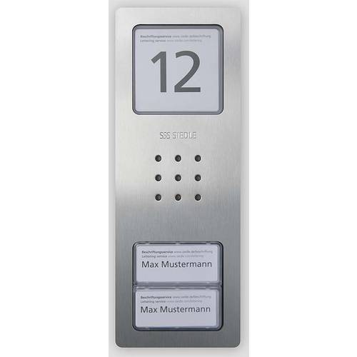 Siedle 210008749-00 Gegensprechanlage Silber
