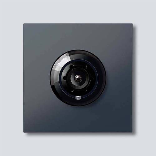 Siedle 210004900-01 Video-Türsprechanlage Funktionsmodul Grau
