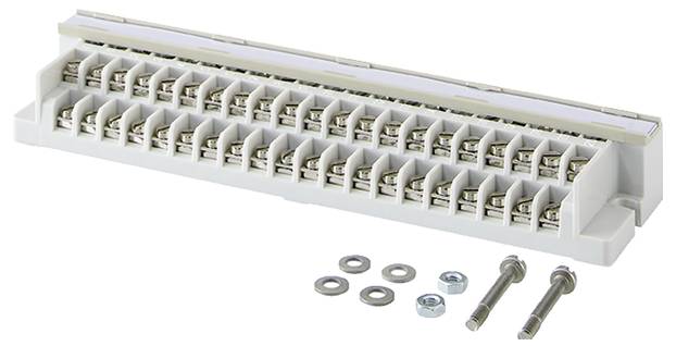 Hensel 26001230 Hensel Fernmelde-Anschlussleiste 20DA Schraubanschl. FK 5220 Grau Inhalt: 1 St.