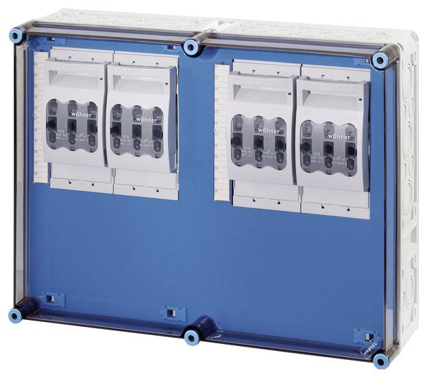 Hensel 20001325 NH-Sicherungshalter Sicherungsgröße = 0 3polig 125 A 800 V