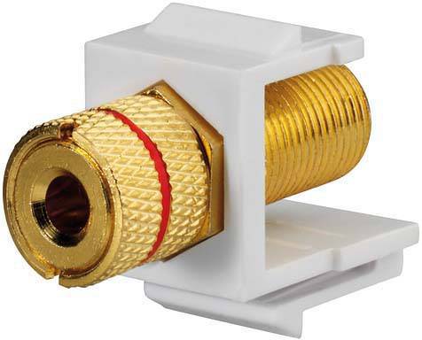 Rutenbeck KMK-LS rot sw - Snap-in-Modul (Keystone)