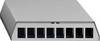 Rutenbeck PP-UM A-8 Ap 8 Port Netzwerk-Patchpanel CAT 6 Lichtgrau