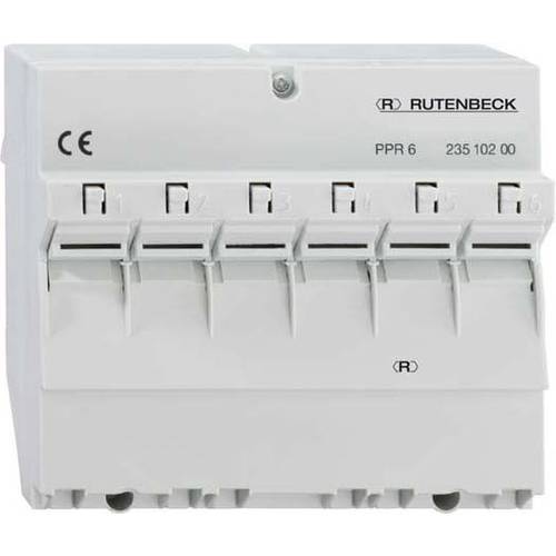 Thumbnail - Rutenbeck PPR 6 6 Port Netzwerk-Patchpanel CAT 6