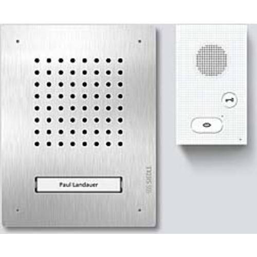 Siedle Set CLAB 850-1 E/W Audio-Set Classic Edelstahl/Weiß - Sprechanlage