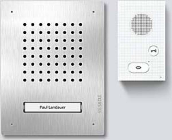 Siedle SET CLAB 850-1 E/W Türsprechanlage Kabelgebunden Komplett-Set 1 Familienhaus