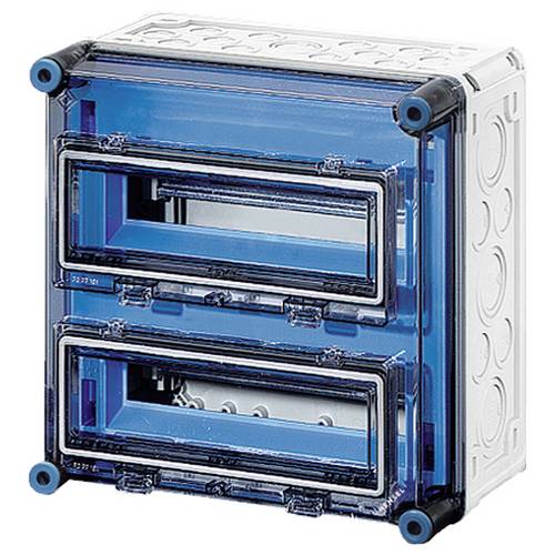 Hensel 2000603 Mi 1222 Kleinverteiler Aufputz Anzahl Teilungen = 24 Anzahl Reihen = 2 Inhalt 1 St.