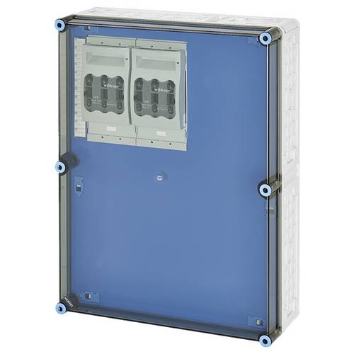 Hensel 20001424 NH-Sicherungshalter Sicherungsgröße = 0 3polig 125 A 800 V