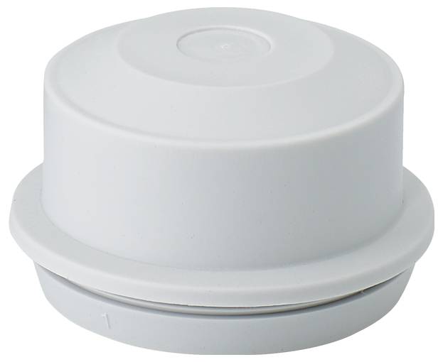 Hensel EDK 40 Kabeleinsteckstutzen Plattenstärke (max.) 4 mm Lichtgrau 5 St.