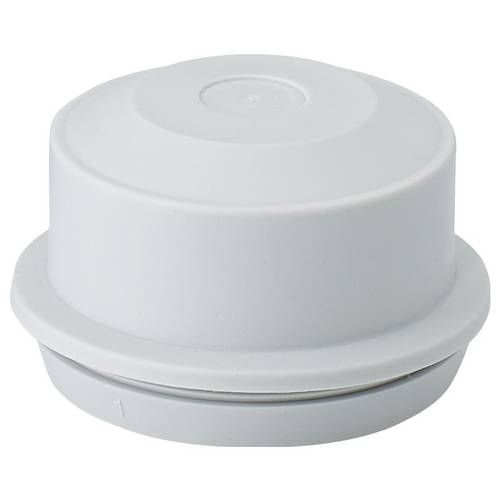 Hensel EDK 40 Kabeleinsteckstutzen Plattenstärke (max.) 4 mm Lichtgrau 5 St.