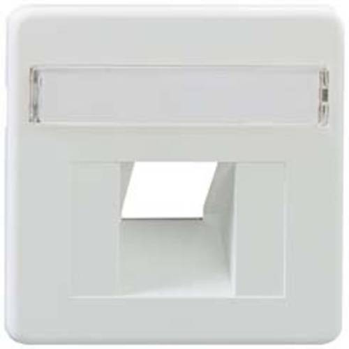 Rutenbeck ZSt UAE-Cat. 8 - Zentralplatte - mit Beschriftungsfenster