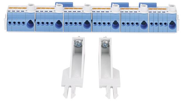 Hensel 20001445 N-Trennklemme Schrauben, Steckanschluss Mehrfarbig 1 St.