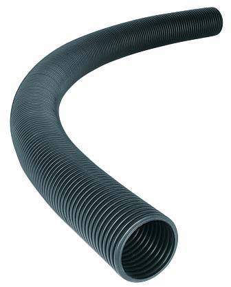 Fränkische Rohrwerke 19080160 Kabuflex #19080160 Bogen Schwarz 137 mm 90° 1 St.