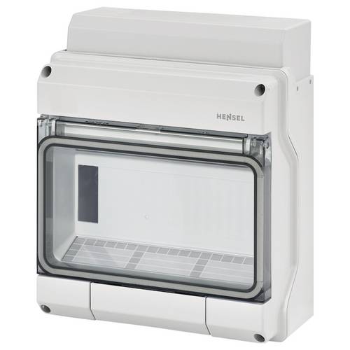 Hensel 61000736 KV 1509 Kleinverteiler Aufputz Anzahl Teilungen = 9 Anzahl Reihen = 1 Inhalt 1 St.