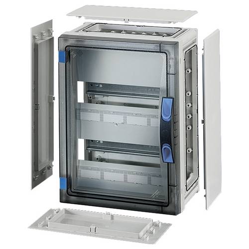 Hensel 68000158 FP 1218 Kleinverteiler Aufputz Anzahl Teilungen = 24 Anzahl Reihen = 2 Inhalt 1 St.