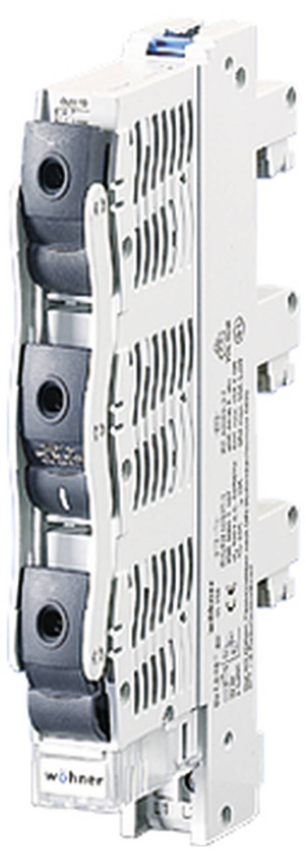 Hensel 20001288 Sicherungshalter Sicherungsgröße = D02 3polig 63 A 400 V