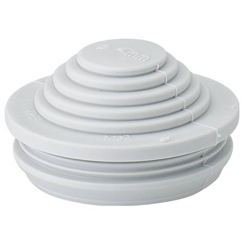 Hensel STM 32 Stufenstutzen Plattenstärke (max.) 4 mm Lichtgrau 1 St.