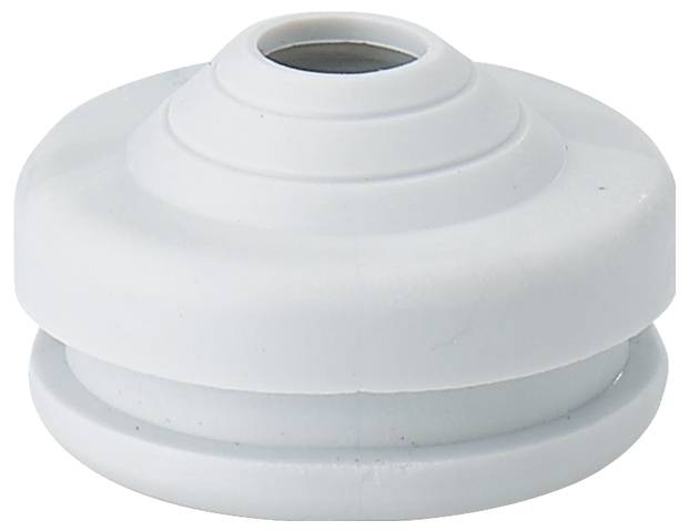 Hensel Ste 16 Steckstutzen Plattenstärke (max.) 4 mm Lichtgrau 1 St.