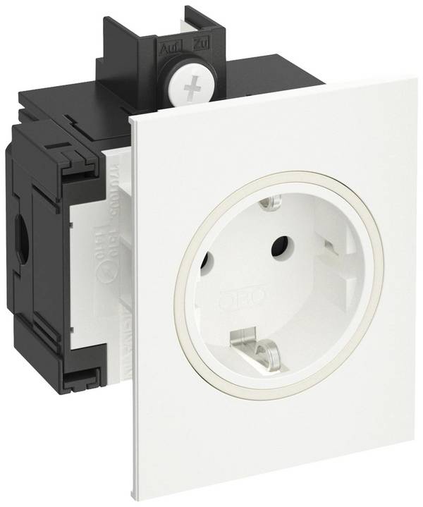 OBO Bettermann 6121004 Gerätedose  (B x H) 73 mm x 82 mm 1 St. Weiß