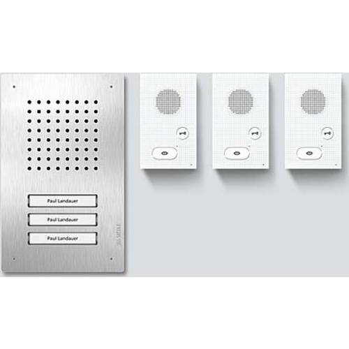 Siedle SET CLAB 850-3 E/W Türsprechanlage 3 Familienhaus