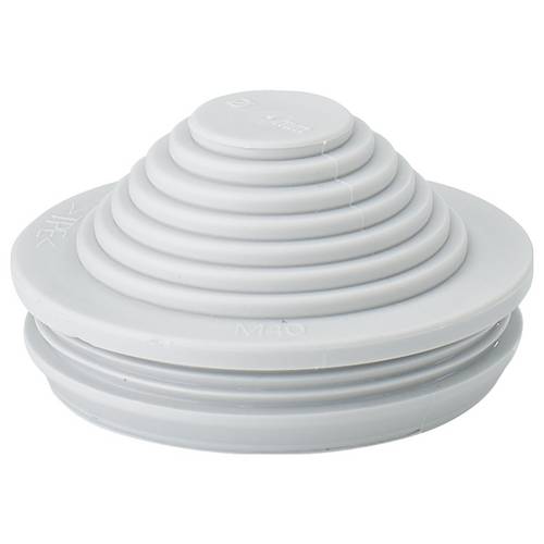 Hensel STM 40 Stufenstutzen Plattenstärke (max.) 4 mm Lichtgrau 1 St.