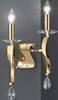 Brumberg 809042 809042 Wandleuchte E14 40 W Glühlampe Gold
