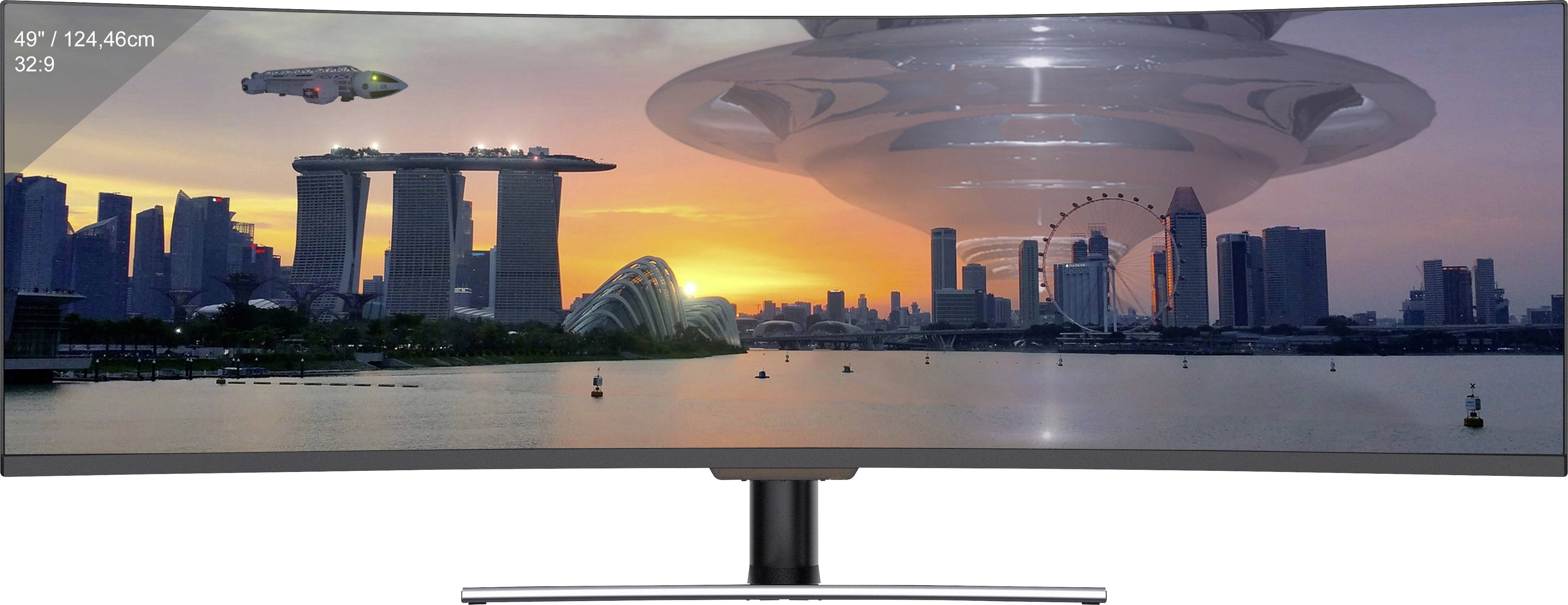 Lc Power Lc M49 Dfhd 144 C Gaming Monitor 124 5 Cm 49 Zoll Eek G A G 3840 X 1080 Pixel Uwfhd 4 Ms Hdmi Displaypo Kaufen