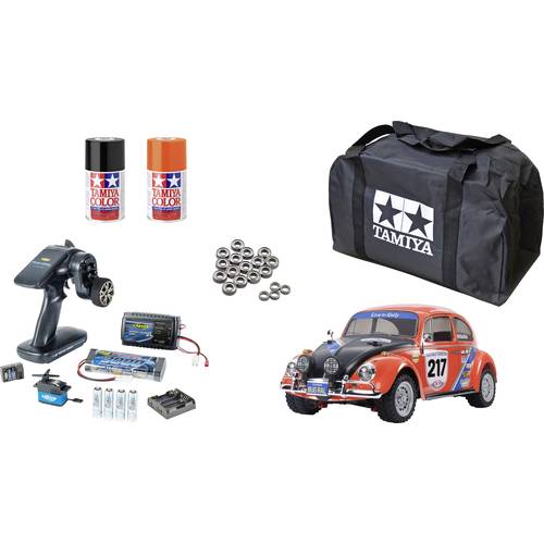 Thumbnail - Tamiya MF-01X VW Beetle Rally Brushed 1:10 RC Modellauto Elektro Straßenmodell Allradantrieb (4WD) Bausatz Spar-Set 2,4 ...
