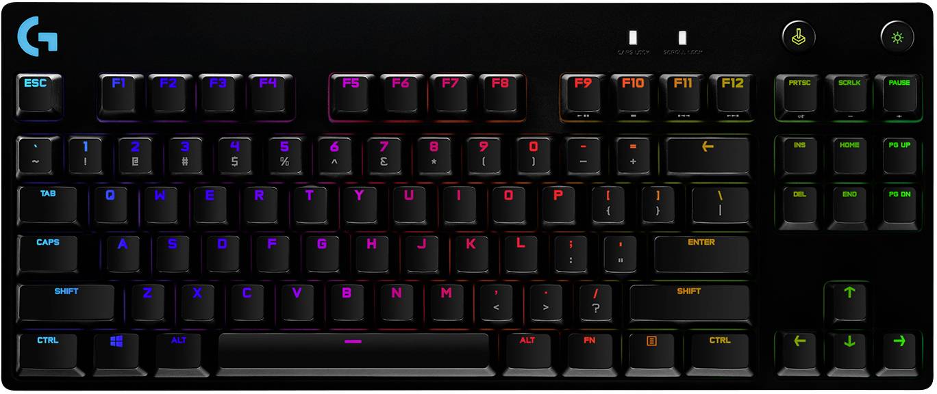 Logitech G Pro Mechanical Gaming Keyboard - Tastatur-0