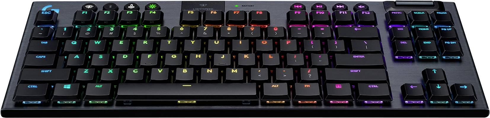 Logitech Gaming G915 LINEAR Kabellos Gaming-Tastatur US-Englisch, QWERTY Schwarz-2