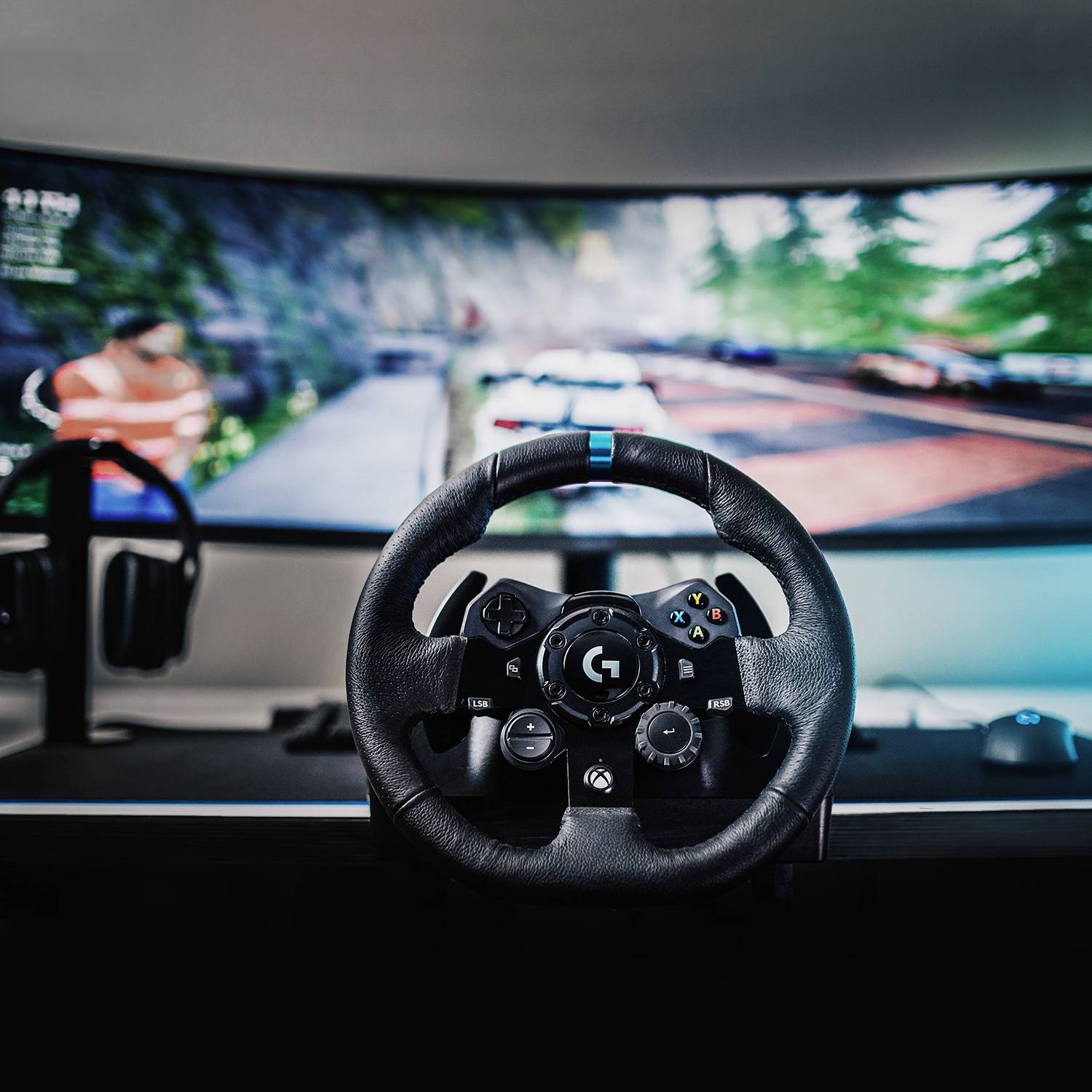 Logitech Gaming G923 Lenkrad USB PC, Xbox One S, Xbox Series X, Xbox One Schwarz-15