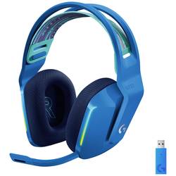 Image of Logitech Gaming G733 LIGHTSPEED Gaming Headset 2.4 GHz Funk schnurlos On Ear Blau 7.1 Surround