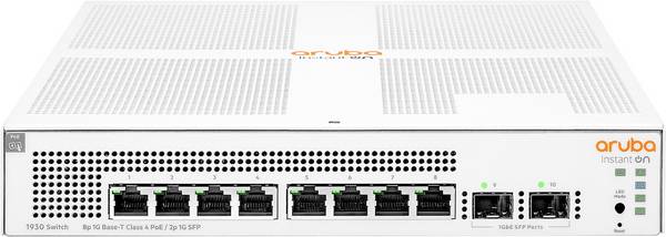 HPE Networking Instant On 1930 8G 2SFP 124W PoE JL681A