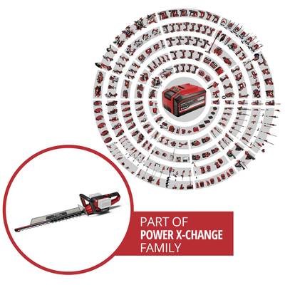 Einhell GE-CH 36/65 Li - Solo Power X-Change Akku Heckenschere ohne Ladegerät, ohne Akku 18 V 720 mm-2