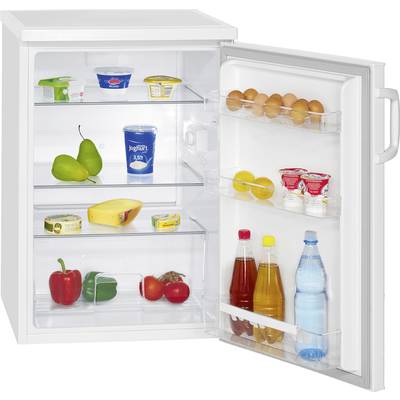 Bomann VS 2195 weiß Kühlschrank EEK: D (A - G) 134 l Standgerät Weiß-0