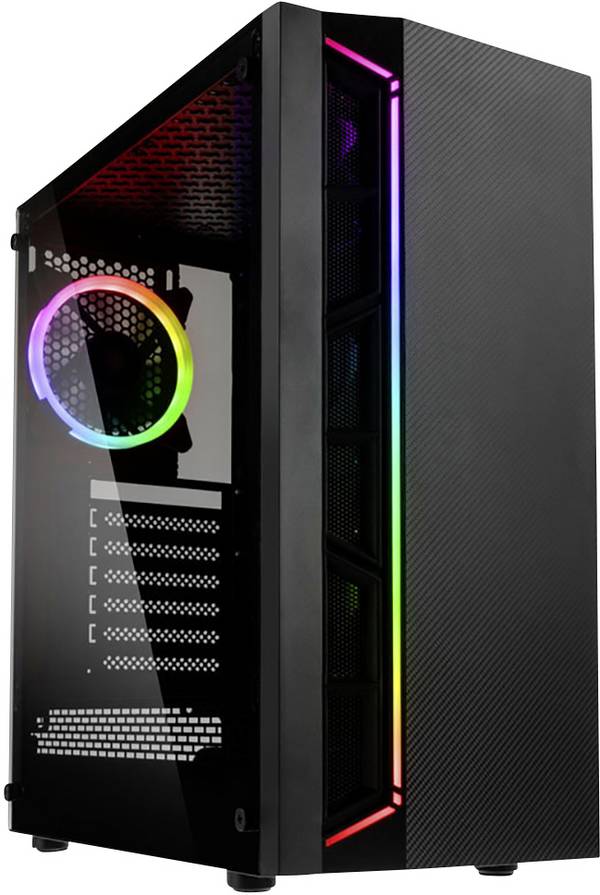 Kolink INSPIRE K7 Midi-Tower Gaming-Gehäuse  Schwarz