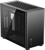 A4 Mini-ITX Gehäuse Tempered Glass - schwarz - Gehäuse (A4 Black)