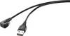 Renkforce USB-Kabel USB 2.0 USB-A Stecker, USB-Micro-B Stecker 1.00 m Schwarz RF-4598342
