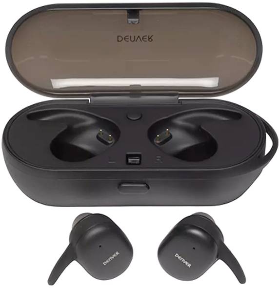 DENVER TWE-53 MK2 Bluetooth® In Ear Stereo-Headset In Ear Headset Schwarz
