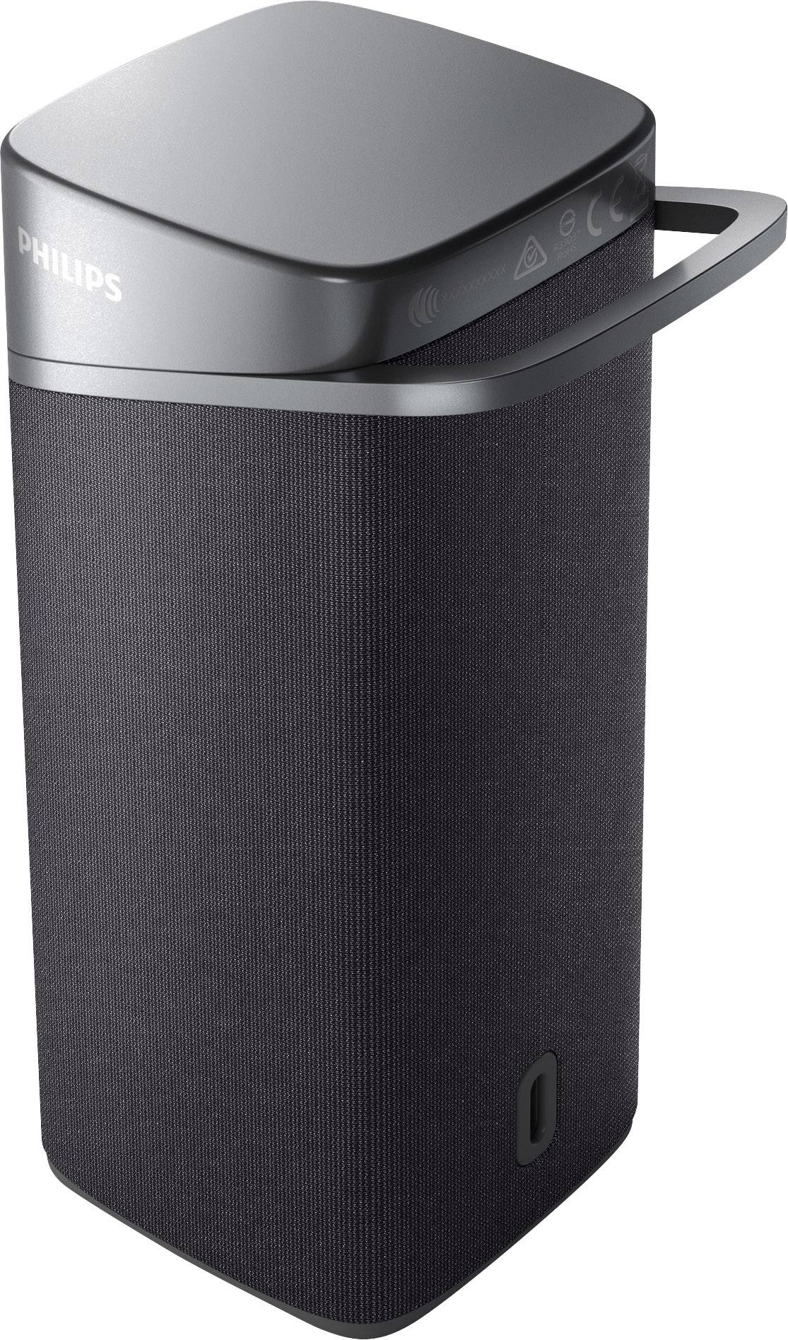 Philips S3505 Bluetooth® Lautsprecher Wasserfest, Freisprechfunktion Schwarz