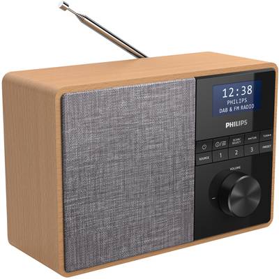 Philips R5505 Küchenradio DAB+, DAB, UKW Bluetooth®, DAB+, UKW   Braun, Grau