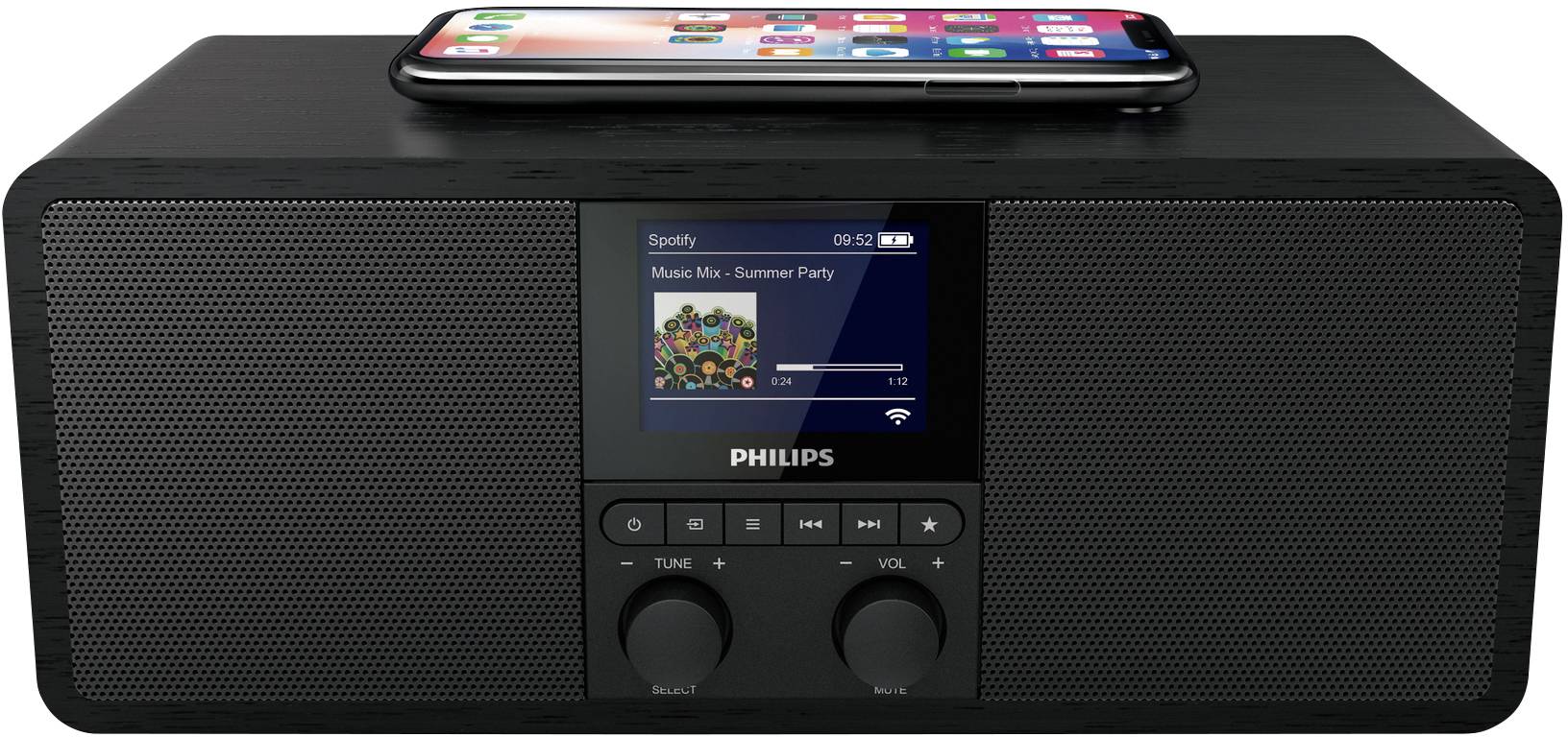 Philips-TAR8805 - Network Audio Receiver / DAB-Radio - 2 x 3 Watt-3