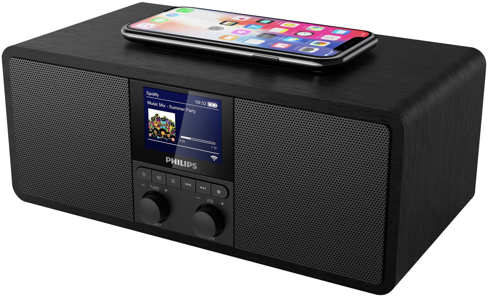 Philips-TAR8805 - Network Audio Receiver / DAB-Radio - 2 x 3 Watt-5