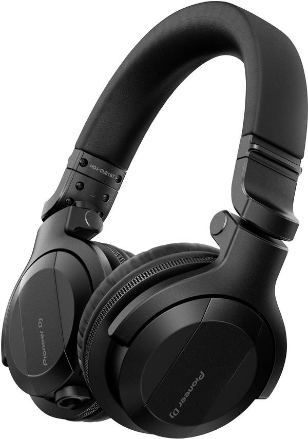 Pioneer DJ HDJ-CUE1BT-K  Over Ear Kopfhörer Bluetooth®, kabelgebunden  Schwarz  Faltbar DJ