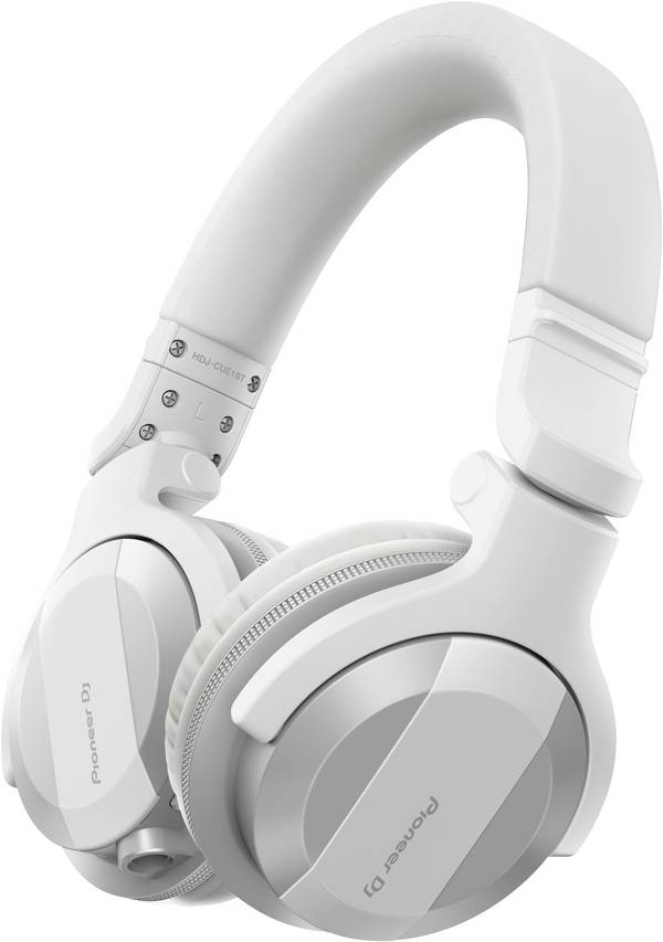 Pioneer DJ HDJ-CUE1BT-W  Over Ear Kopfhörer Bluetooth®, kabelgebunden  Weiß  Faltbar DJ